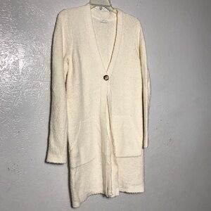 J.Jill ivory sweater cardigan XS